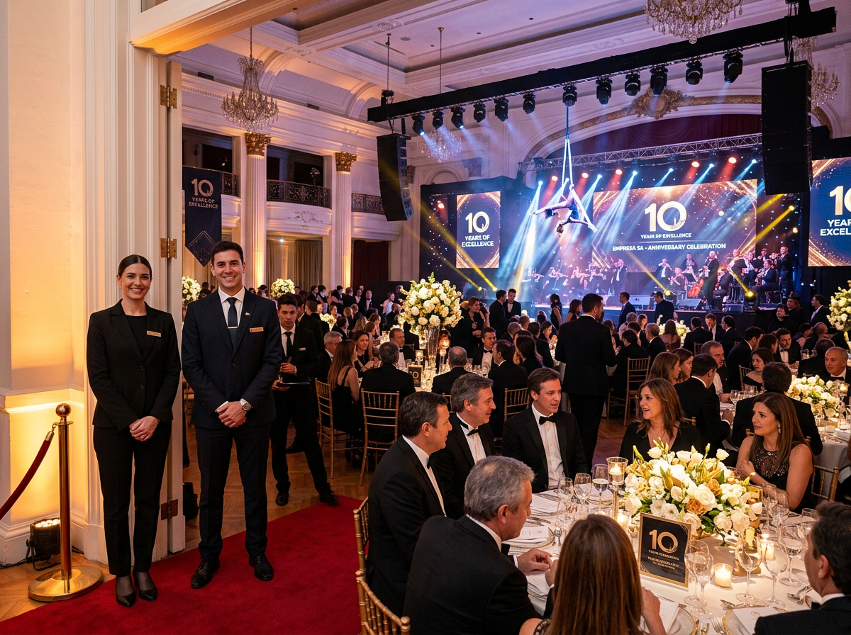 Lucky Event Guide — empresa de entretenimiento premium Argentina