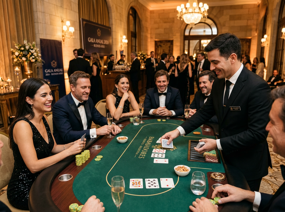 Show de mesa interactiva para eventos corporativos y fiestas premium