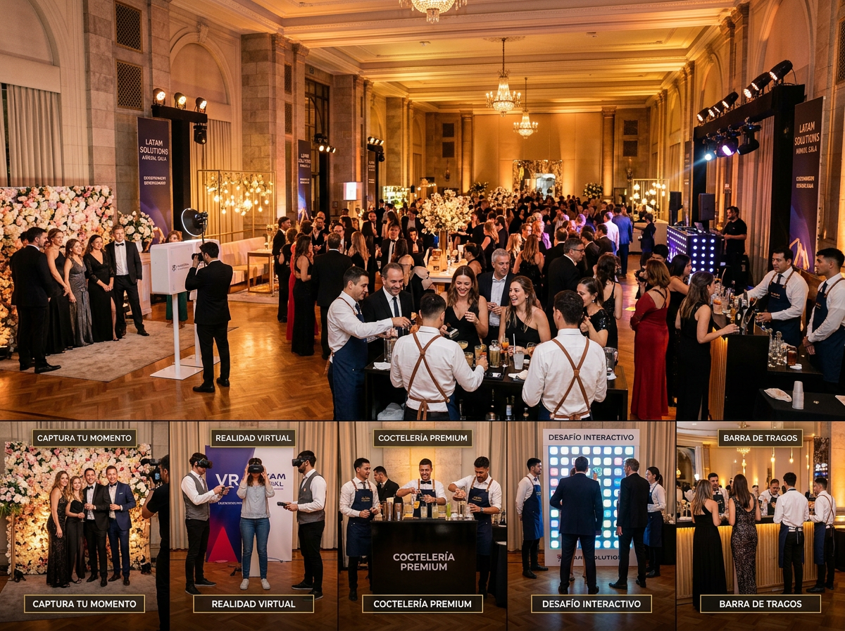 Producción de eventos premium Lucky Event Guide Buenos Aires